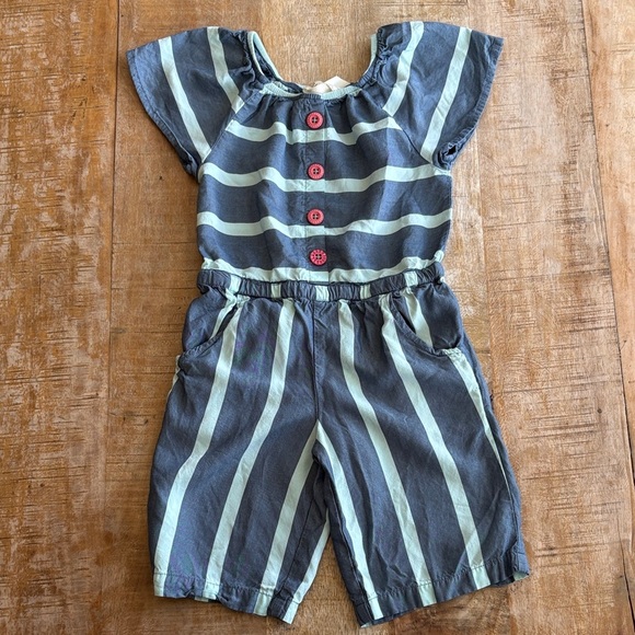 Matilda Jane Striped Girls Romper size 2 - Picture 1 of 8